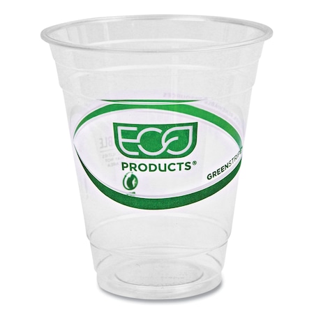 Eco-Products GreenStripe Renewable and Compostable Cold Cups - 12 oz, PK1000 PK EP-CC12-GS